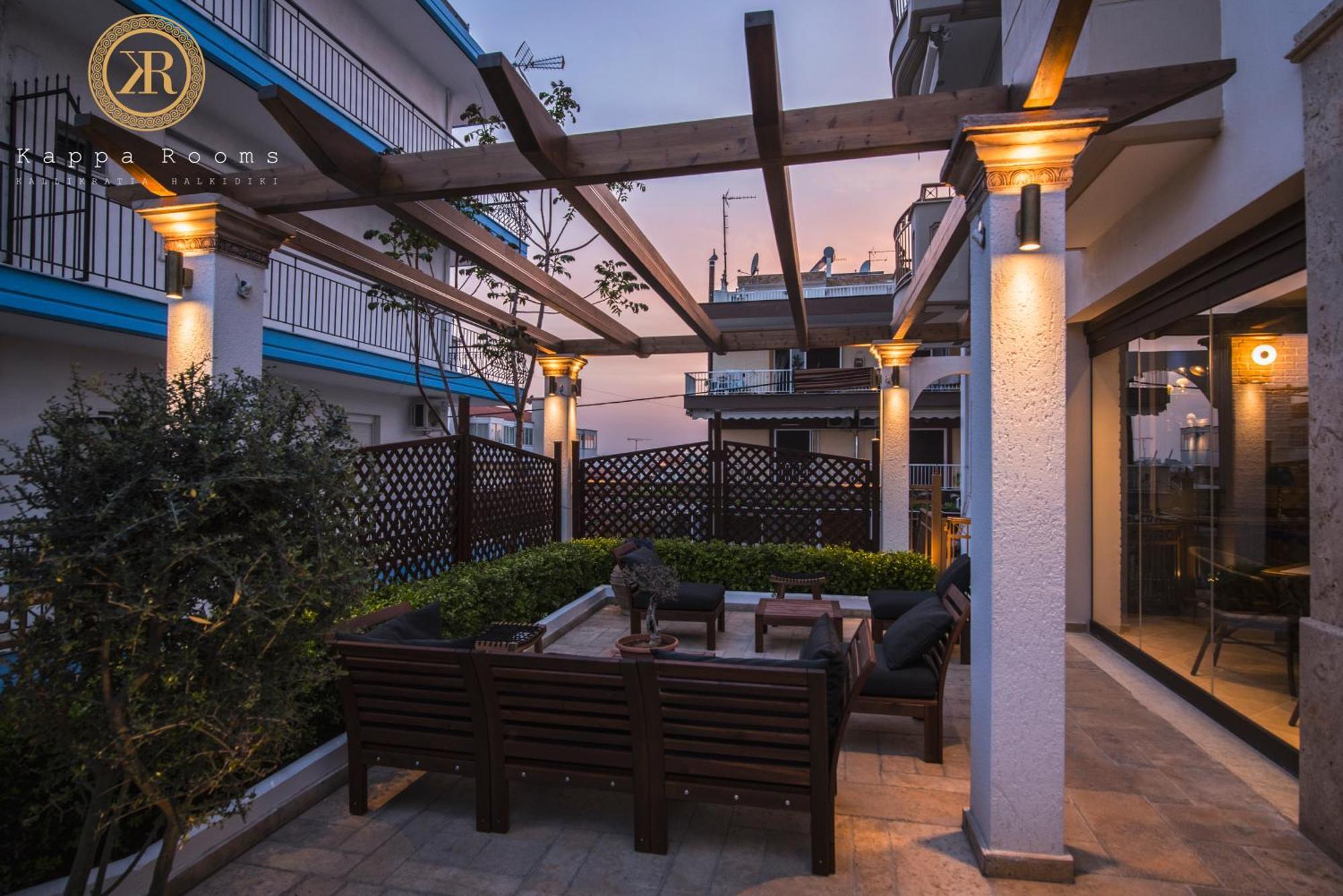 Kappa Rooms Boutique Hotel Nea Kallikrateia Eksteriør billede